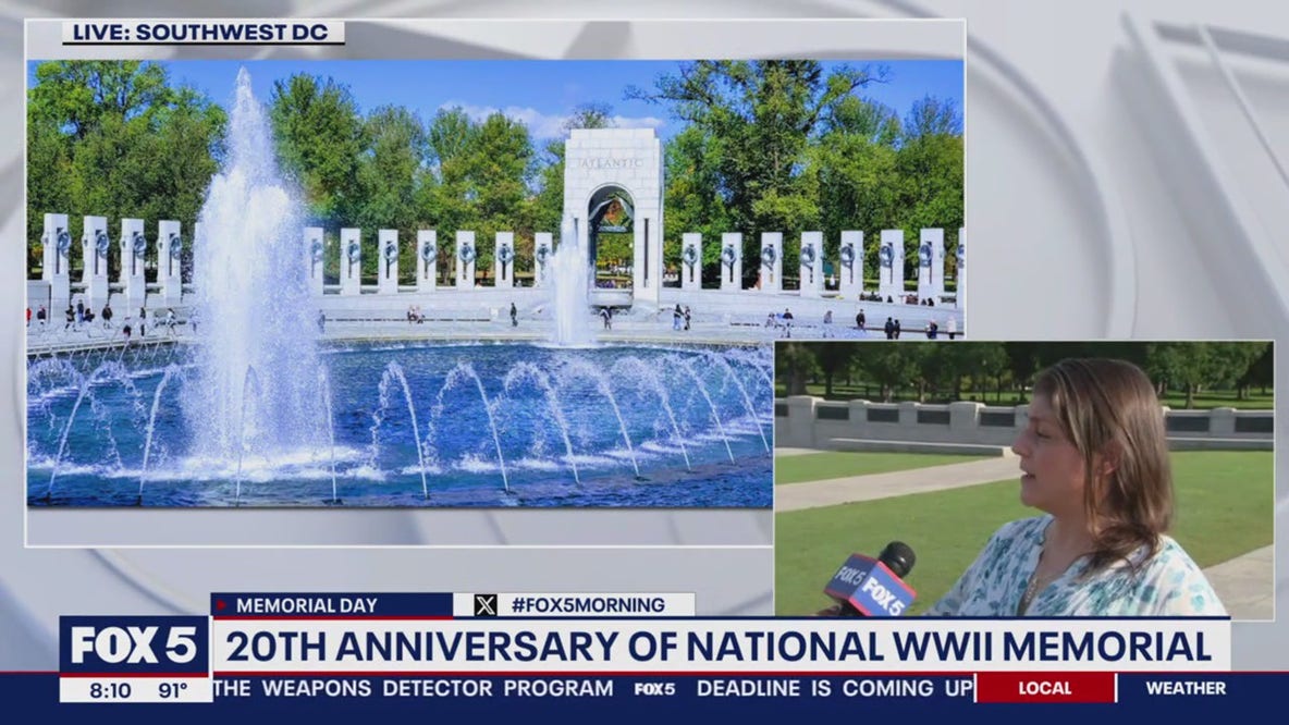 National World War II Memorial 20th Anniversary Commemoration & Memorial Day Tribute
